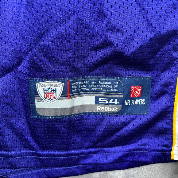 Favre Minnesota Vikings Jersey Reebok On Field Size 54 - Picture 4 of 6